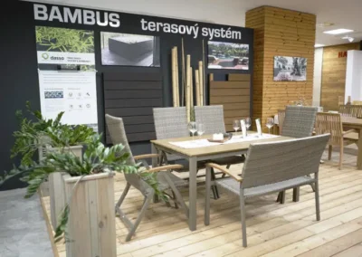 Bambusové podlahy expozice