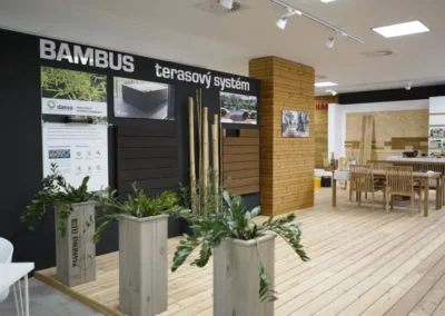 Bambusové podlahy expozice