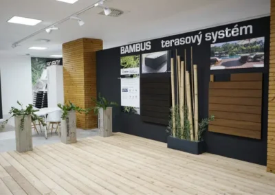 Bambusové podlahy expozice
